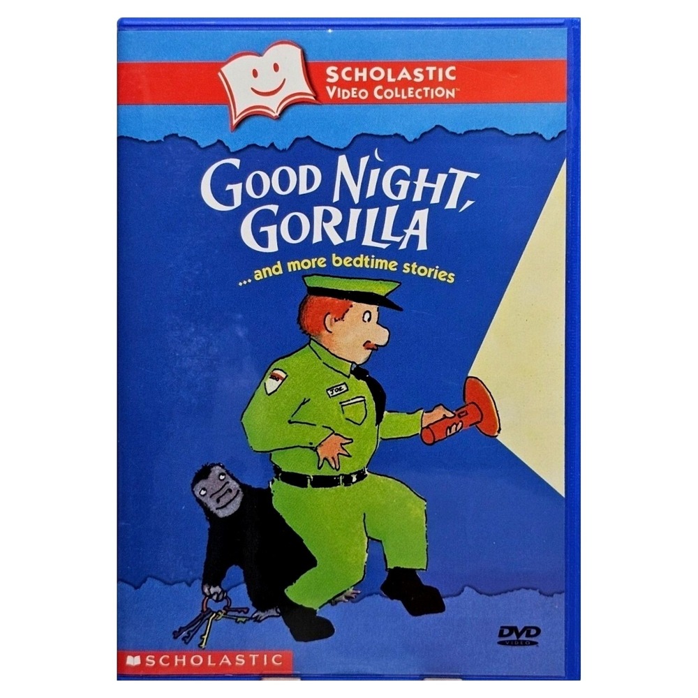 Good Night Gorilla Scholastic Video Collection DVD Bedtime Stories NVG-9525 Film